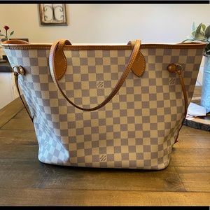 Louis Vuitton Neverfull mm Damier Azur
